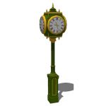Model based on Electric Time Courtyard Clock - How...