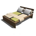 Ikea HOPEN bed, easy to assemble and very comforta...
