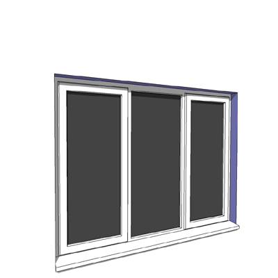 1770x1350mm casement window. 