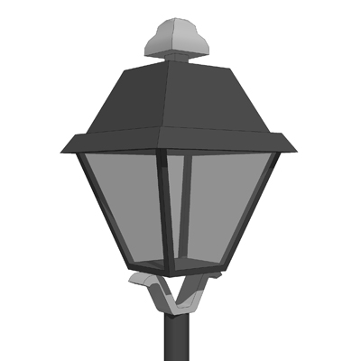 Generic Classical Lamp Style Pole Light.. 
