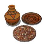 Ceramics of Inca and Aztec design