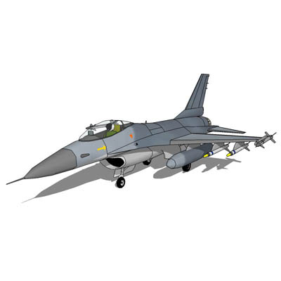 F-16 Jet Fighter, in two versions.
Note: The pilo.... 