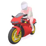 Ducati 916 motorbike
note: rider is not included ...