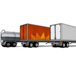 First set of three trailers. 
- Cargo trailer bla...