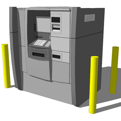 Drive-Up ATM based on the Diebold Opteva 750.. 