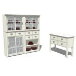 Modular Cottage Storage Cabinets.