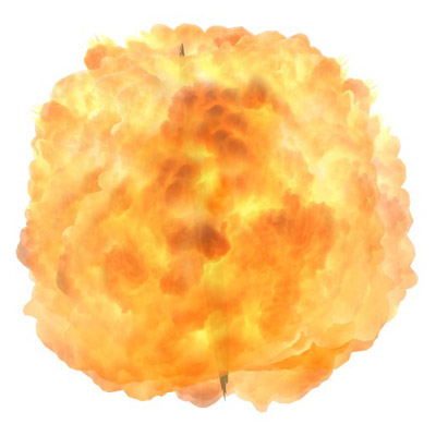 This is an experimental effect. A fireball that si.... 
