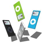 AppleÂ´s iPod Nano in four different c...