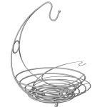 Wrought iron fruit basket. Can also double as a pl...