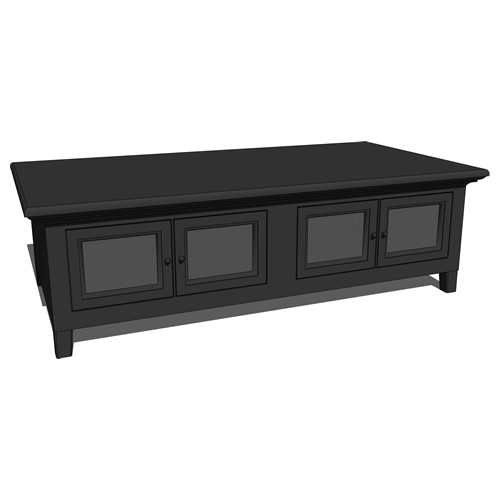 Country style coffee table. Ash color, untextured.. 