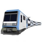 Alstom Z20900 double decker train, used for suburb...