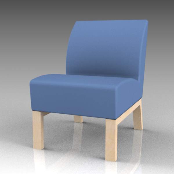 Robust easy chair by Materia. 