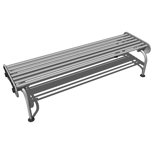 Modern city bench for commercial areas. Also fits .... 