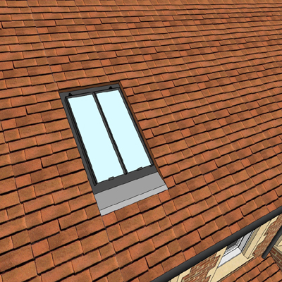 CR-9 conservation style rooflight
617x928mm. 