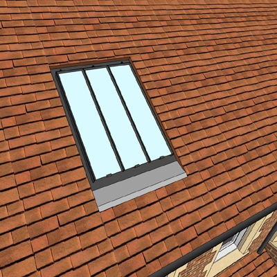 CR-14 conservation style rooflight
921x1233mm. 
