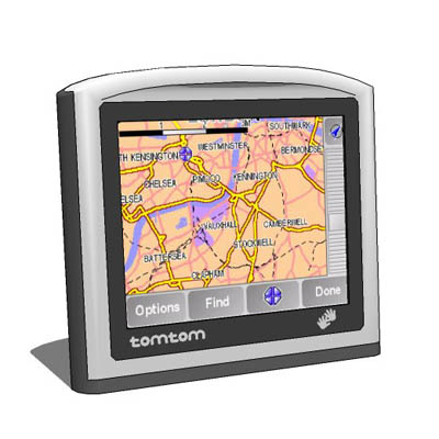 TomTom in-car satellite navigation system. Config .... 