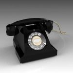1940's style phone for use in period sets or as re...