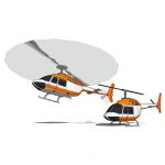 The Bell Helicopter Model 206 JetRanger is a two-b...