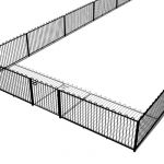 Zaun's Bowtop (rounded safety top) fencing is idea...