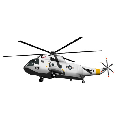 Four variations of the Sikorsky Sh3 SeaKing.. 