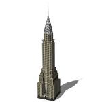 The Chrysler Building, slightly adapted to fit a s...