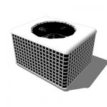 Generic Air Conditioner for site plans that is 48-...