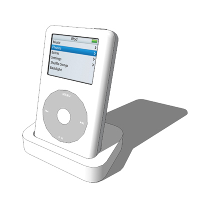 IPod Photo and dock by Apple. 