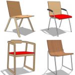Assorted dining chair