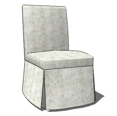 Banquet chair with chair cover. 