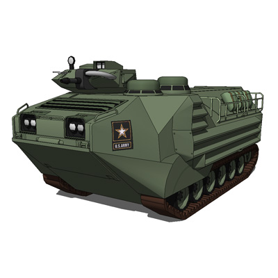 The AAV-7A1 is a fully tracked amphibious landing .... 