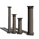 Polystone Column in 3 standard diameters. 8,10 and...