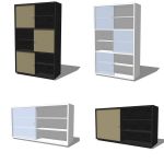 Hideout tall and low storage cabinets offered by C...