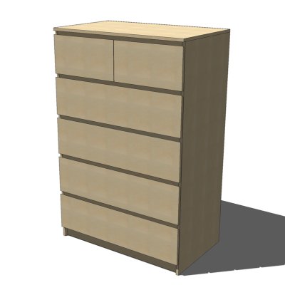 IKEA Malm chests of drawers, simple, contemporary .... 