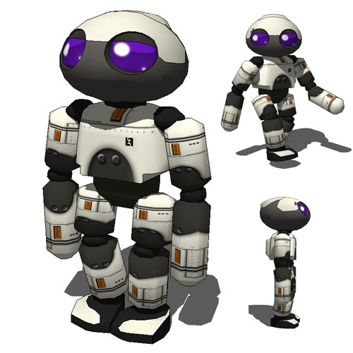 Humanoid Robot Tonkadong design by Ivica.(Instruct.... 