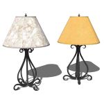 Waterbury table lamp by Stone County Ironworks. Pa...