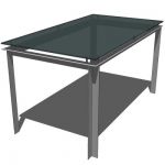 Industrial and sleek, Desiron's Elle Table takes a...