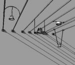 Cable lighting. Line based, adjustable in width, l...