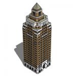 Generic 1930s skyscraper, based on the Marine Buil...