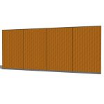 Fabric Wall Partition System. Available in 2 heigh...