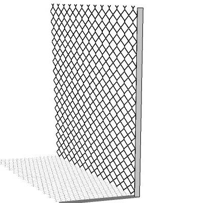 3"chainlink fence in 5 ft an 6 ft ht. 