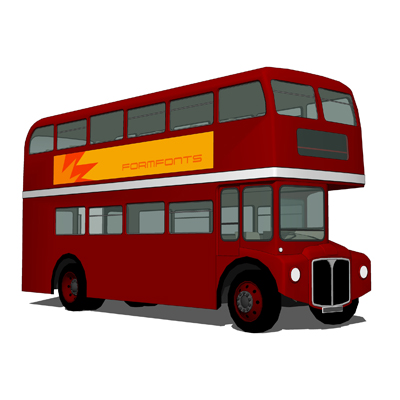 The AEC Routemaster is a model of double-decker bu.... 