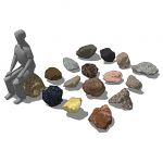 Random sized rocks for use in gardens.  These can ...