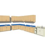 Generic cabinetry and counters. Can be used as hos...