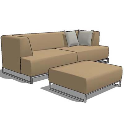 The Solo sofa was designed by Antonio Citterio and.... 