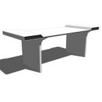 Lineo Office Desk, produced in Finland.