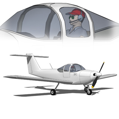 The Piper PA-38-112 Tomahawk is a two-seat, fixed .... 