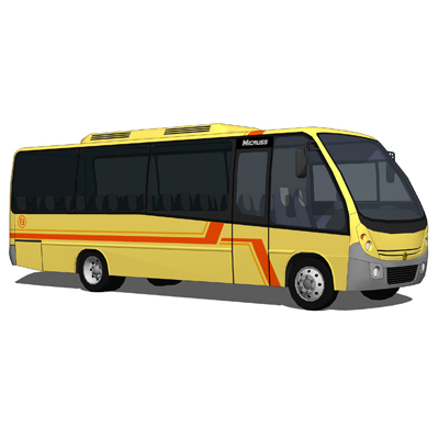 Busscar Micruss Minibus. 