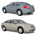 The Chrysler Sebring is a line of mid-size cars so...