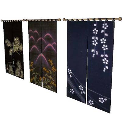 Japanese door curtain
size :- 85cm x 120cm. 