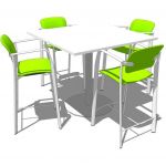 Steelcase Groupwork tables.